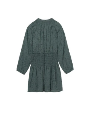 Mayoral Sukienka codzienna 7909 Zielony Regular Fit