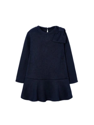Mayoral Sukienka dzianinowa 4991 Granatowy Regular Fit