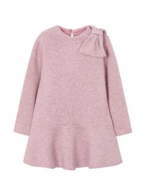Mayoral Sukienka dzianinowa 4991 Różowy Regular Fit