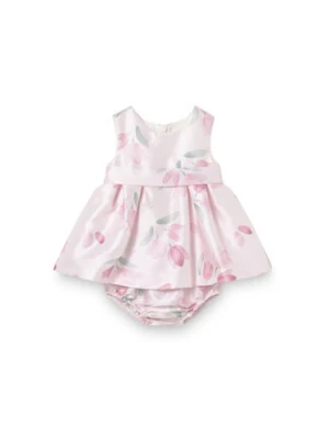 Mayoral Sukienka elegancka 1881 Różowy Regular Fit