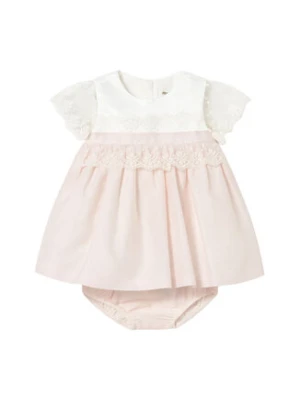 Mayoral Sukienka elegancka 1883 Różowy Regular Fit