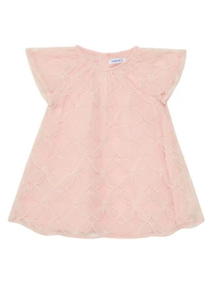 Mayoral Sukienka elegancka 1982 Różowy Regular Fit