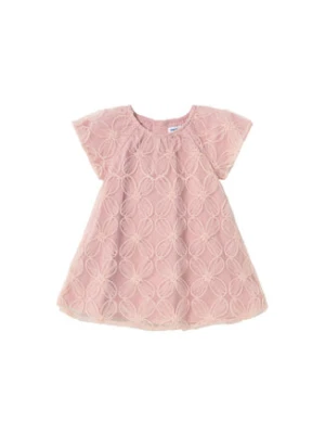 Mayoral Sukienka elegancka 1982 Różowy Regular Fit