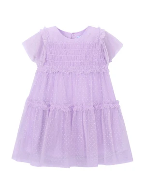 Mayoral Sukienka elegancka 3917 Fioletowy Regular Fit