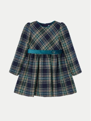 Mayoral Sukienka elegancka 4911 Granatowy Regular Fit