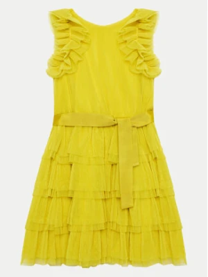 Mayoral Sukienka elegancka 6943 Zielony Regular Fit