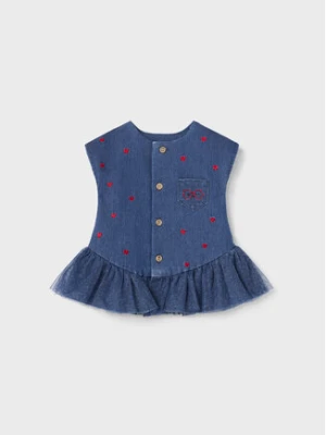 Mayoral Sukienka jeansowa 1827 Niebieski