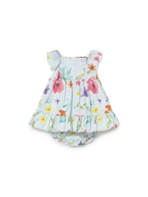 Mayoral Sukienka letnia 1812 Błękitny Regular Fit