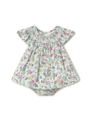 Mayoral Sukienka letnia 1867 Zielony Regular Fit