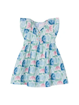Mayoral Sukienka letnia 3928 Kolorowy Regular Fit