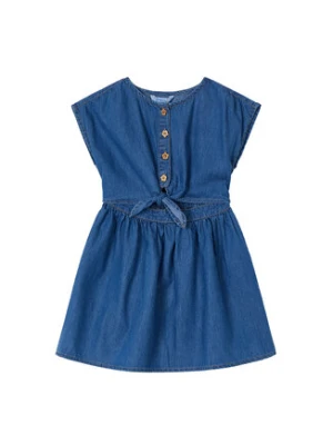 Mayoral Sukienka letnia 3931 Granatowy Regular Fit