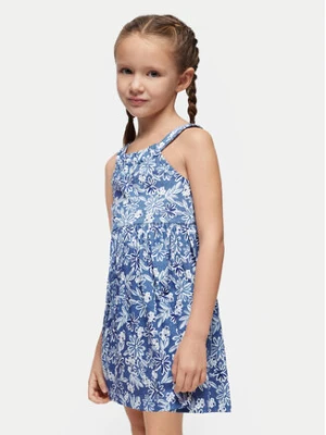 Mayoral Sukienka letnia 3945 Niebieski Regular Fit