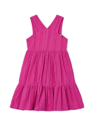 Mayoral Sukienka letnia 3962 Czerwony Regular Fit