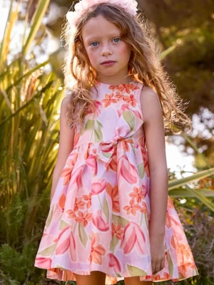 Mayoral sukienka lniana dziecięca