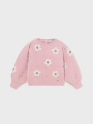 Mayoral Sweter 2.310 Różowy Regular Fit