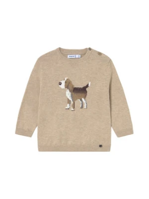 Mayoral Sweter 2343 Beżowy Regular Fit