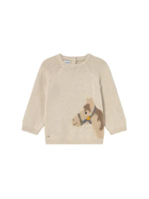 Mayoral Sweter 2345 Beżowy Regular Fit