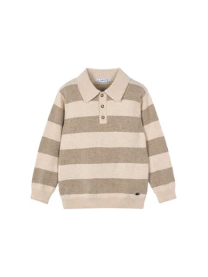 Mayoral Sweter 4122 Beżowy Regular Fit