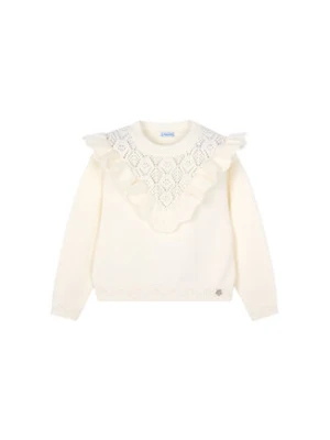 Mayoral Sweter 4304 Beżowy Regular Fit