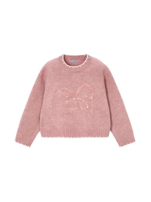 Mayoral Sweter 4305 Różowy Regular Fit