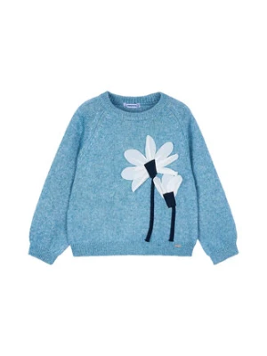 Mayoral Sweter 4308 Niebieski Regular Fit