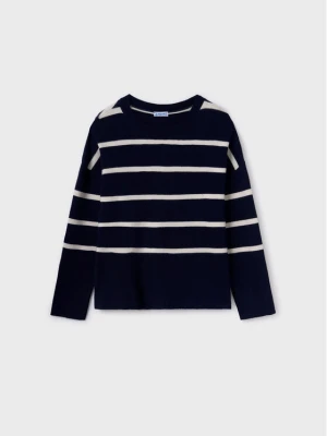 Mayoral Sweter 7.305 Granatowy Regular Fit