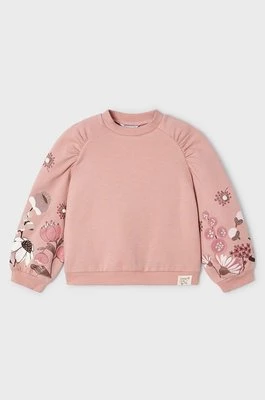 Mayoral sweter dziecięcy kolor różowy