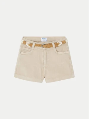 Mayoral Szorty materiałowe 234 Beżowy Regular Fit