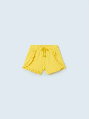 Mayoral Szorty materiałowe 603 Żółty