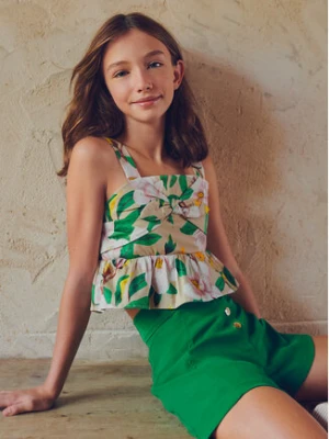 Mayoral Szorty materiałowe 6235 Zielony