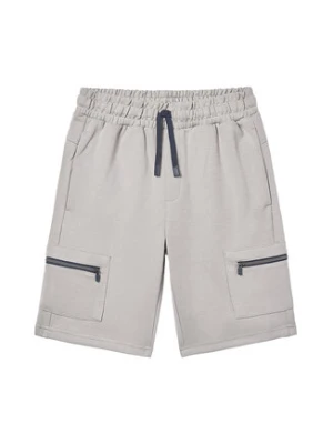 Mayoral Szorty sportowe 6219 Szary Regular Fit