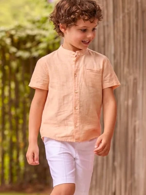 Mayoral szorty z domieszką lnu dziecięce