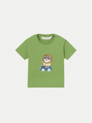 Mayoral T-Shirt 01003 Zielony Regular Fit