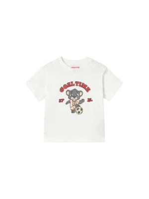 Mayoral T-Shirt 1007 Biały Regular Fit
