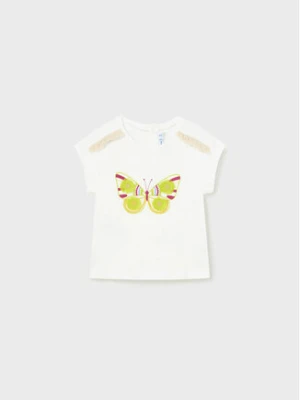 Mayoral T-Shirt 1008 Beżowy Regular Fit