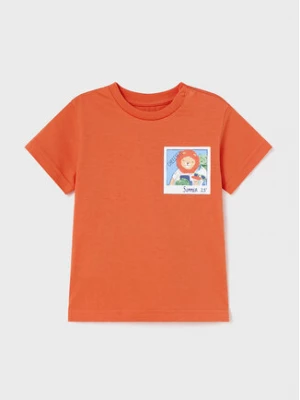 Mayoral T-Shirt 1019 Pomarańczowy Regular Fit