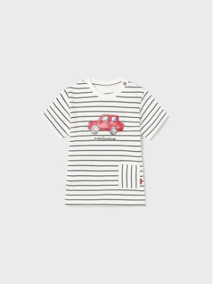 Mayoral T-Shirt 1024 Czerwony Regular Fit