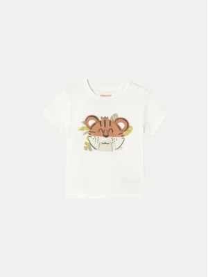 Mayoral T-Shirt 1055 Biały Regular Fit