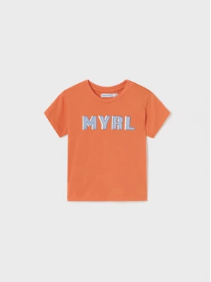 Mayoral T-Shirt 106 Pomarańczowy Regular Fit
