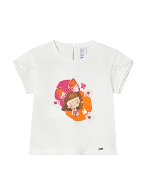Mayoral T-Shirt 1079 Biały Regular Fit