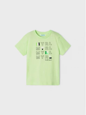 Mayoral T-Shirt 170 Zielony Regular Fit