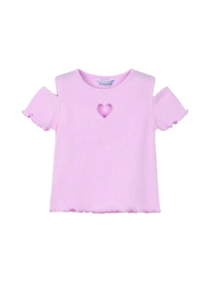 Mayoral T-Shirt 3005 Różowy Slim Fit