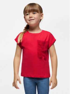 Mayoral T-Shirt 3087 Czerwony Regular Fit