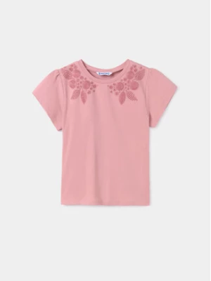 Mayoral T-Shirt 6012 Różowy Regular Fit