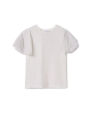 Mayoral T-Shirt 6022 Écru Regular Fit