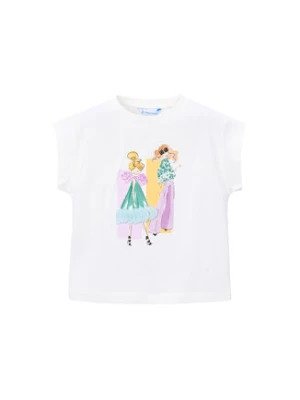 Mayoral Top 3005 Écru Regular Fit