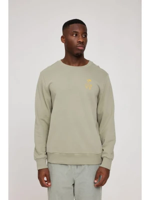 MAZINE Bluza "Back Print" w kolorze jasnozielonym rozmiar: M