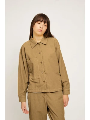 MAZINE Koszula "Luna" w kolorze jasnobrązowym rozmiar: XL
