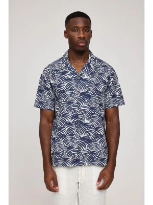 MAZINE Koszula "Resort" w kolorze granatowym rozmiar: M
