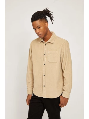 MAZINE Koszula sztruksowa "Matlock" w kolorze beżowym rozmiar: S